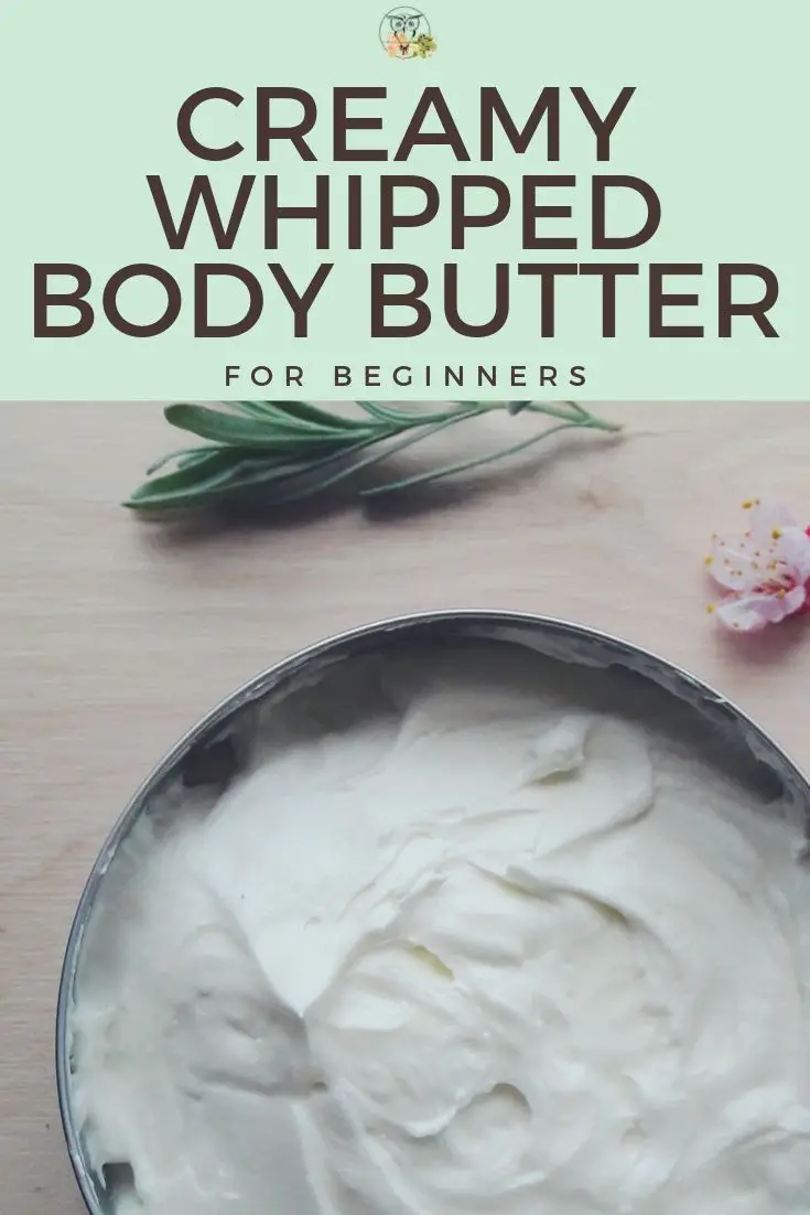 Easy Creamy DIY Whipped Body Butter Recipe For Beginners Wild for Nature