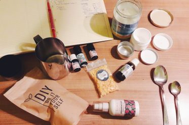 vegan DIY cosmetics